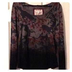 Anthropologie Pure + Good floral top